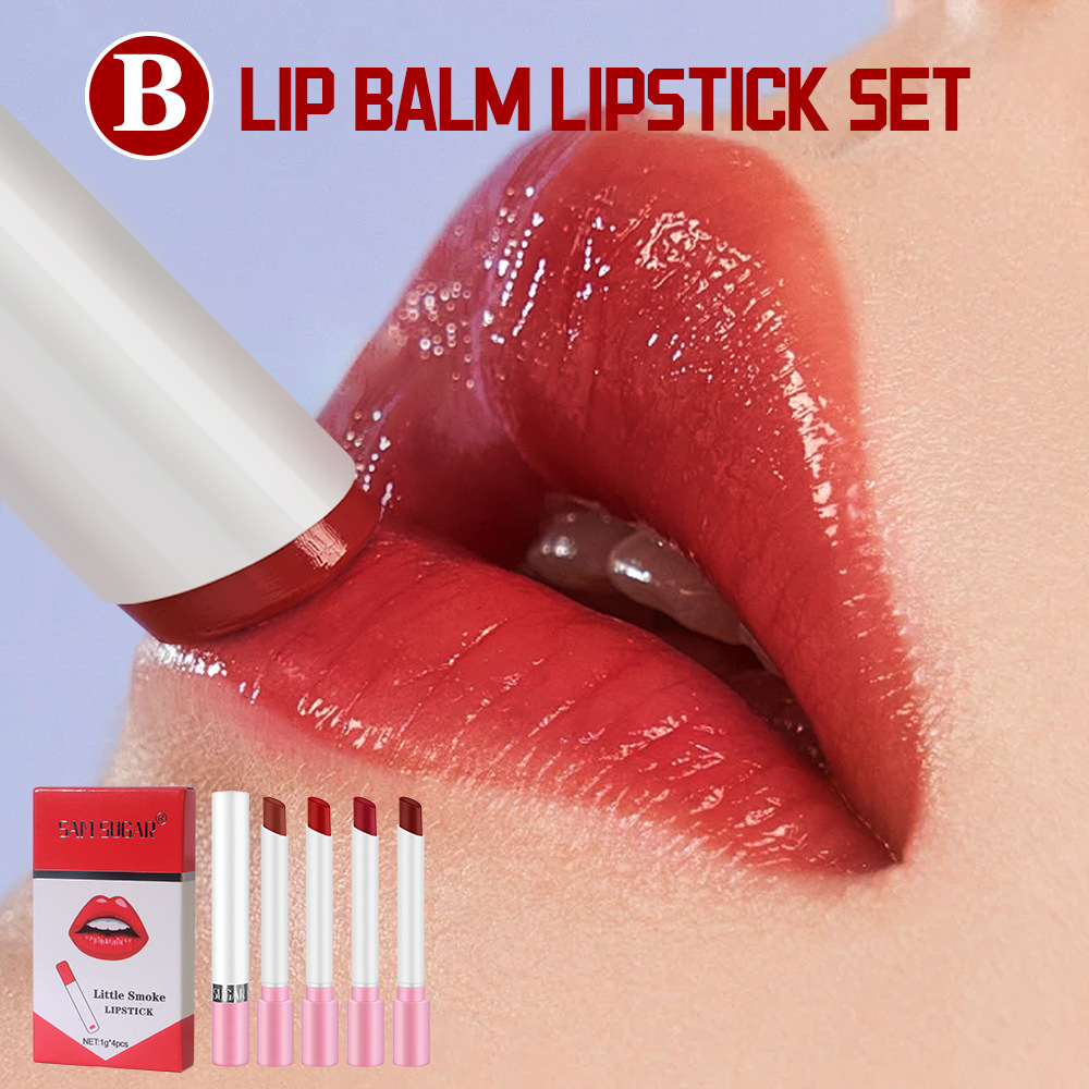 Cigarette Lipstick Set 4 Pcs P - Beauty Makeup Store review and price