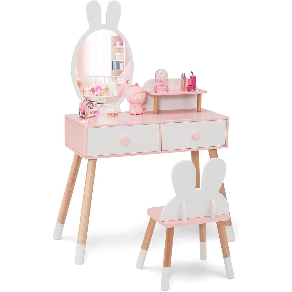 EY Kids Vanity, Rabbit Themed  - Beauty Makeup Kids review and price