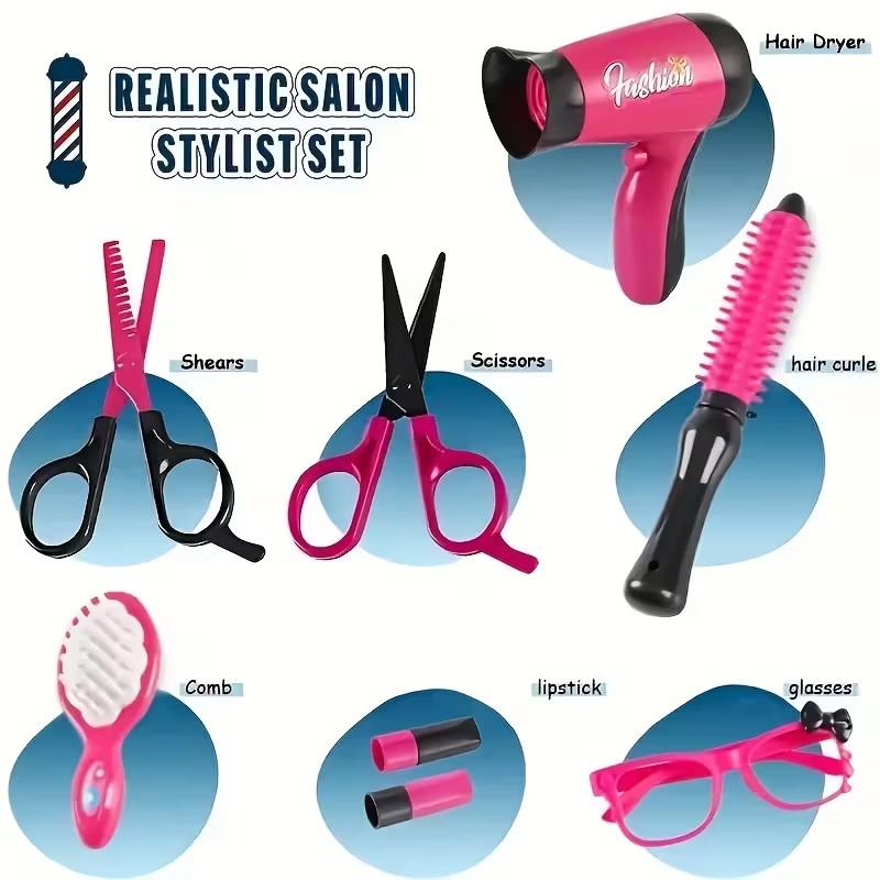17Pcs Girls Beauty Salon Set M - Beauty Makeup Kids review and price