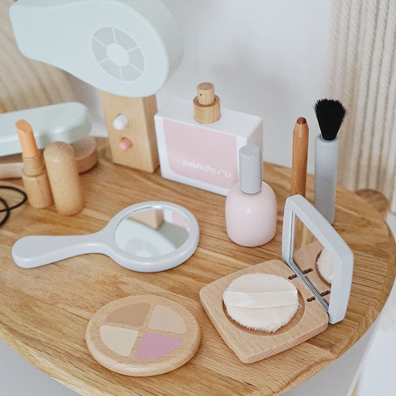 New Children Wooden Simulation - Beauty Makeup Kids review and price