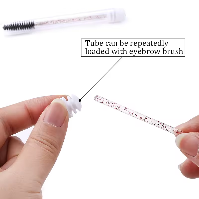 Eyelash Brush Tube With Eyebro - Beauty Makeup Supply review and price