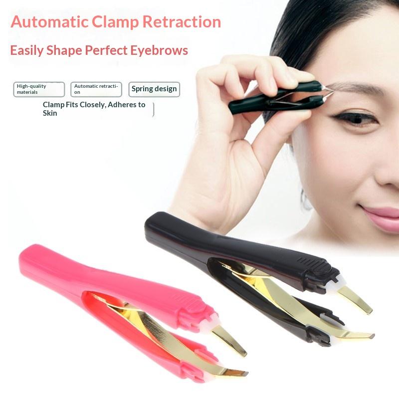 Eyebrow Tweezer Automatic Retr - Beauty Makeup Face review and price