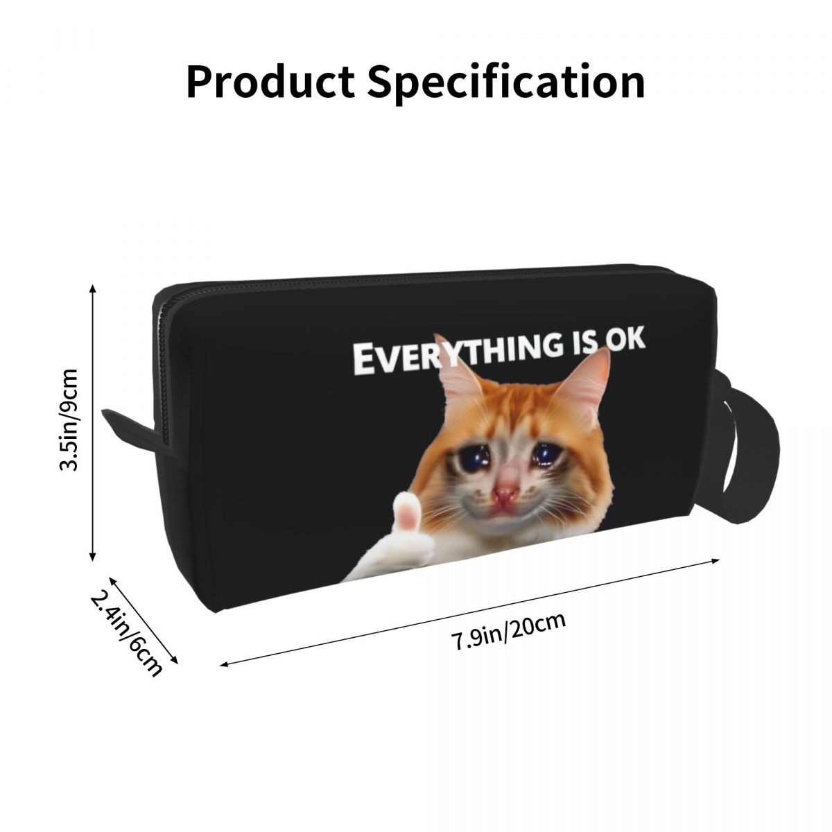 Everything's Ok Crying Cat Mem - Beauty Makeup Ok review and price