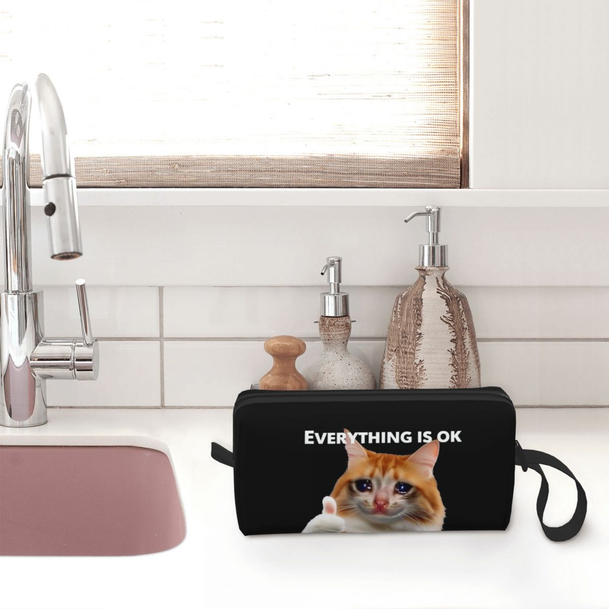 Everything's Ok Crying Cat Mem - Beauty Makeup Ok review and price