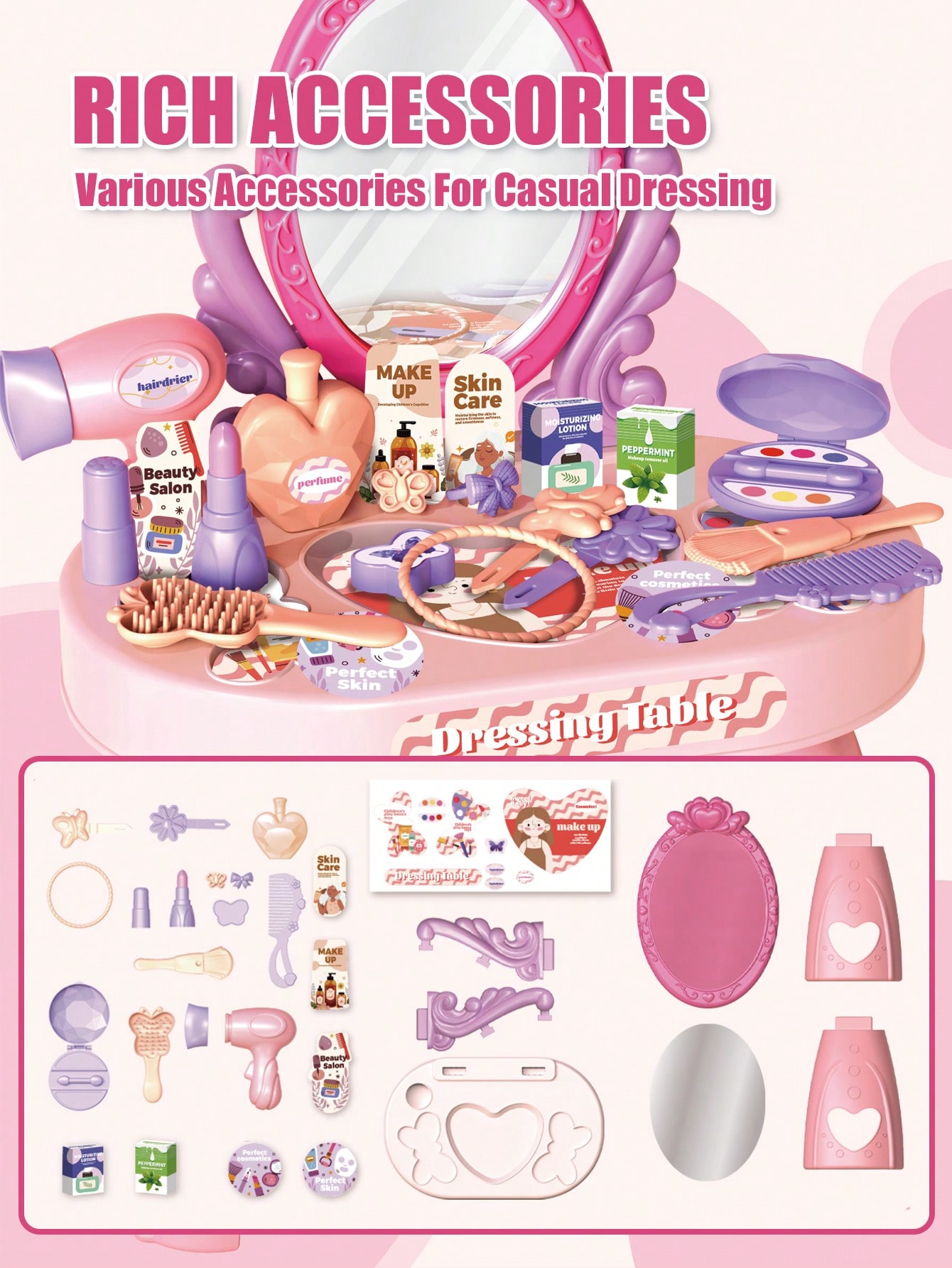 Kids Princess Vanity Dressing  - Beauty Makeup Kids review and price