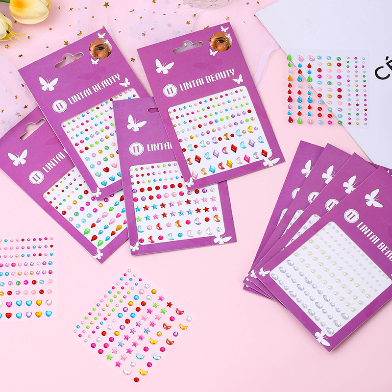 Hot Selling Face Gems Stickers - Beauty Makeup Face review and price