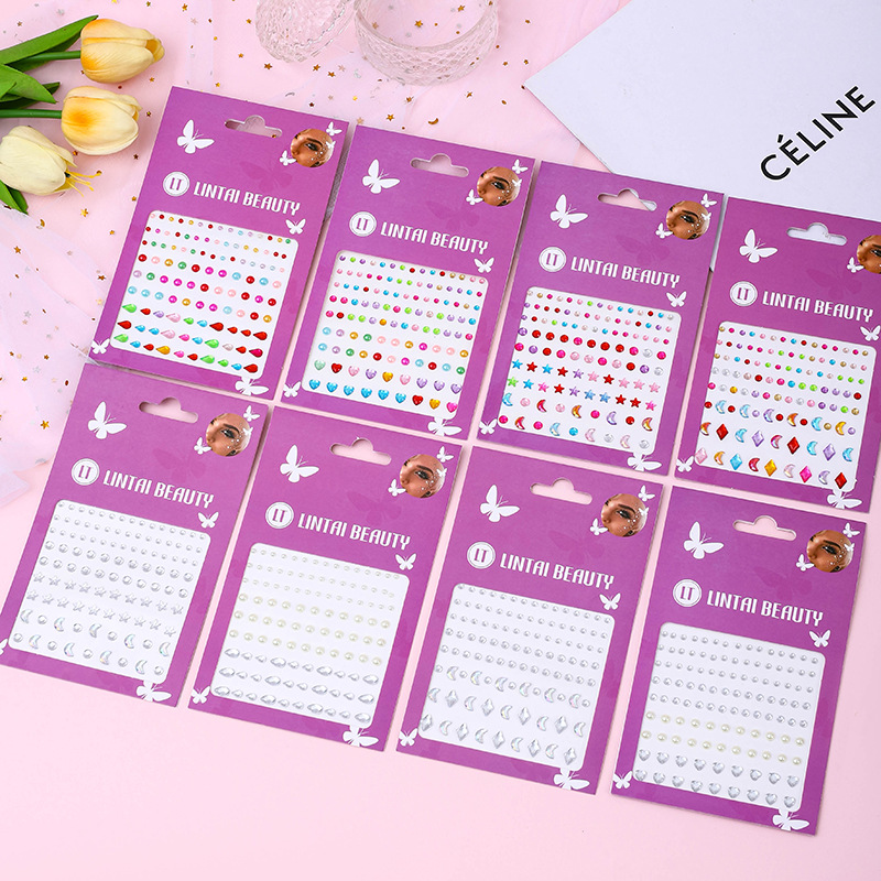 Hot Selling Face Gems Stickers - Beauty Makeup Face review and price