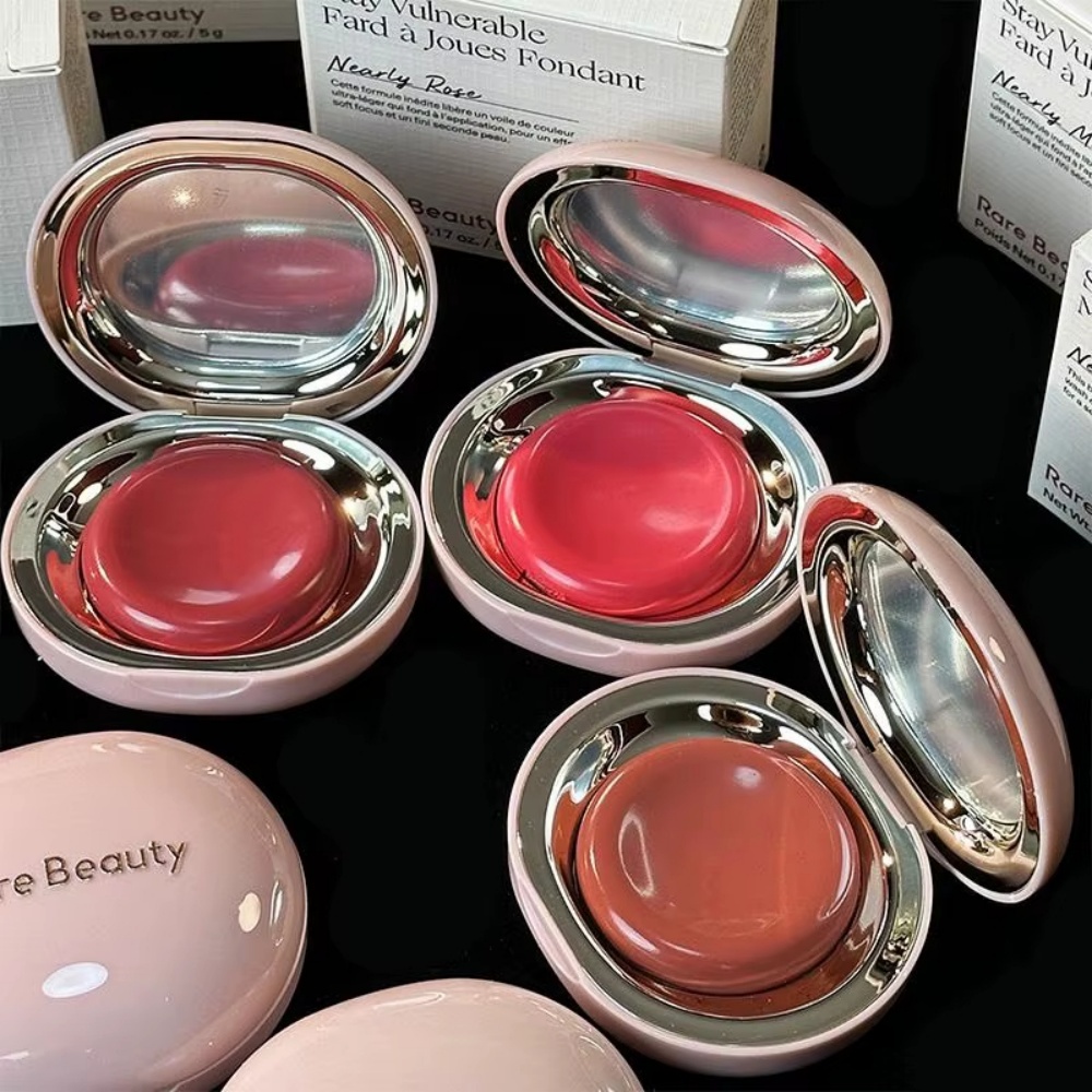 Rare Beauty Powder Blush Porta - Rare Beauty Makeup Highlighter review and price